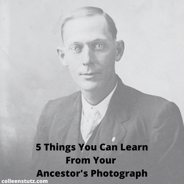 5 Things You Can Learn From Your Ancestor's Photograph