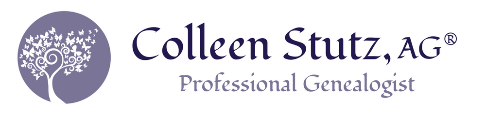 Colleen Stutz, Professional Genealogist